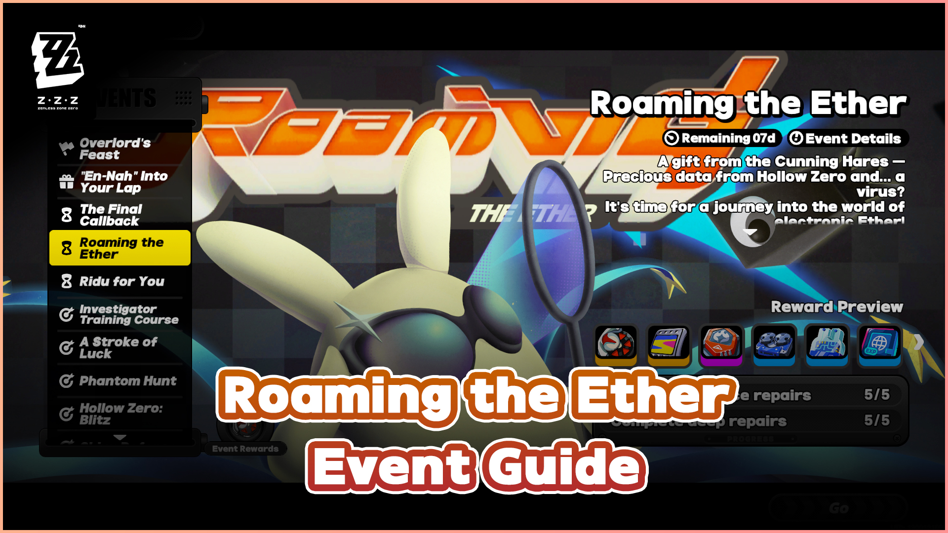 Roaming the Ether Event Guide